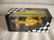 F1 Lotus Honda 99T A.Senna Riding on S.Nakajima`s car Minichamps  1/18 OVP comprar usado  Enviando para Brazil