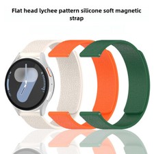 Pulseira de relógio de silicone magnética padrão lichia de alta qualidade à prova d'água 20 22 mm comprar usado Pulseira de relógio de silicone magnética padrão lichia de alta qualidade à prova d'água 20 22 mm comprar usado  Enviando para Brazil