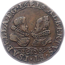 Albert i Isabella Hiszpański Holandia Belgia Brabancja Filip III król Hiszpanii na sprzedaż  Wysyłka do Poland