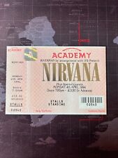 Rare nirvana concert for sale  PORT TALBOT