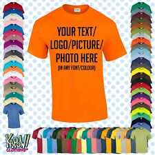 Camiseta masculina impressa personalizada nome engraçado trabalho veado -Seu texto/logotipo 4 comprar usado  Enviando para Brazil