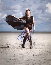 BANDA DE HEAVY METAL AMARANTHE CANTORA Elize Ryd autógrafo, foto assinada por IP comprar usado  Enviando para Brazil