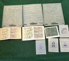 Stamps embossing folder for sale  UK