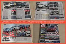 Usado, VW Passat Variant 1.8 TSI mit 160PS Literaturpaket - 3 komplette Zeitschriften comprar usado  Enviando para Brazil