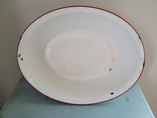 Vintage oval enamelware for sale  Gibbon
