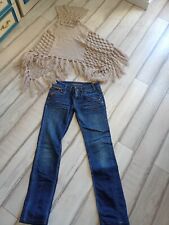 Poncho jeans femme d'occasion  Olargues