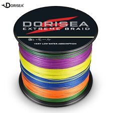 Linha de pesca trançada Dorisea 100M-2000M multicolorida Extreme Dynema 10 lb-300 lb EUA comprar usado  Enviando para Brazil