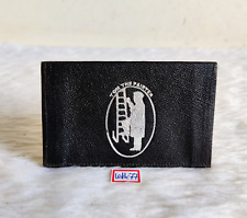 Bolsa de couro vintage década de 1940 Tom The Painter bolso propaganda compacta LETH77, usado comprar usado  Enviando para Brazil