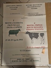 Manifesto viterbo agricoltura usato  Viterbo