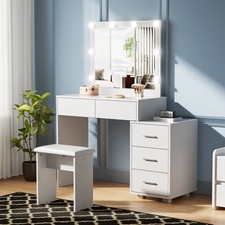 White bedroom dressing for sale  NORTHAMPTON