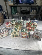 Mini christmas village for sale  Indianapolis