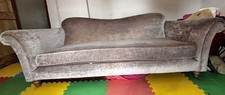 Rzadka 3-osobowa sofa Parker Knoll Grand z pięknej tkaniny model Hanbury sugerowana cena detaliczna 399 £ na sprzedaż  Wysyłka do Poland