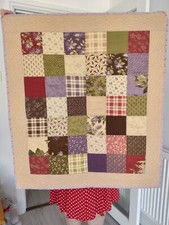 Handmade patchwork lap for sale  HEREFORD