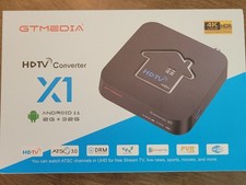 Usado, Conversor GTMedia X1 HDTV ATSC3.0/1.0, 4K UHD, HDMI, PVR/DVR, BT5.0, WiFi, +DRM comprar usado  Enviando para Brazil