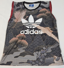 Regata Adidas X Rita Ora RARA estampa quimono gueixa guindaste tamanho médio comprar usado  Enviando para Brazil