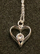 Silver tone heart for sale  Rockton