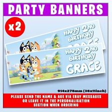Personalised bluey birthday for sale  GLASGOW
