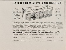 1955 print havahart for sale  Sterling Heights