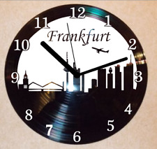 Frankfurt wanduhr schallplatte gebraucht kaufen  Munster