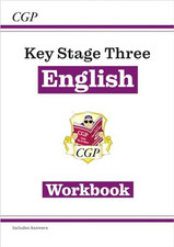 Ks3 english workbook for sale  UK