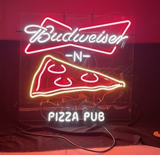 Vintage budweiser pizza for sale  Panama City