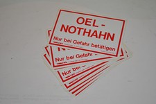 Stück warnschilder aufkleber gebraucht kaufen  Pohlheim