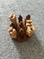 Vintage wooden noughts for sale  WOODBRIDGE