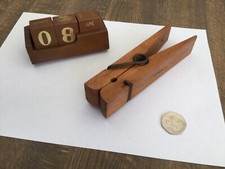 Novelty wooden calendar for sale  NEWRY