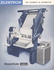 Mergenthaler linotype elektron for sale  Batesville