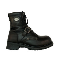 Botas masculinas pretas HARLEY DAVIDSON 9.5 couro motociclista moto equitação Faded Glory comprar usado Botas masculinas pretas HARLEY DAVIDSON 9.5 couro motociclista moto equitação Faded Glory comprar usado  Enviando para Brazil