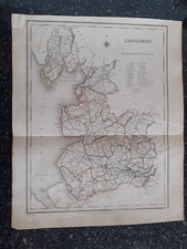 lancashire map for sale lancashire map for sale LIVERPOOL