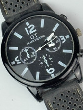 Relógio GT preto Grand Touring pulseira de silicone esporte comprar usado  Enviando para Brazil