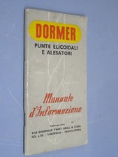 Dormer punte elicoidali usato Dormer punte elicoidali usato  Italia