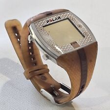 Polar FT4 relógio esportivo digital LCD pêssego/marrom monitor cardíaco precisa de bateria, usado comprar usado  Enviando para Brazil