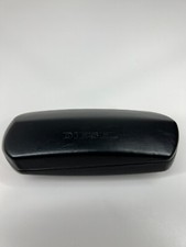 Estojo de óculos de sol DIESEL Designer preto rígido clamshell armazenamento de óculos comprar usado Estojo de óculos de sol DIESEL Designer preto rígido clamshell armazenamento de óculos comprar usado  Enviando para Brazil