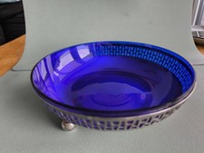 Konfektschale versilbert glase gebraucht kaufen  Krefeld