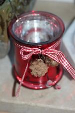 Windlicht rot glas gebraucht kaufen  Wurmannsquick