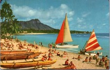 Postcard hawaii outrigger for sale  Buffalo Grove