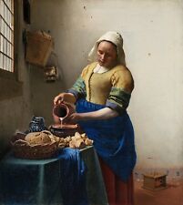 Milkmaid johannes vermeer for sale  Amesbury