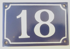 Plaque emaillee email d'occasion  Lorient