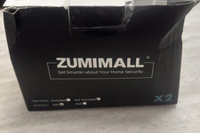 Cámara de Seguridad Zumimall Inalámbrica 3MP X2 CAJA ABIERTA segunda mano  Embacar hacia Mexico