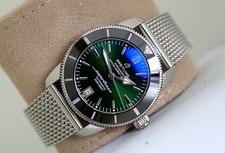 Breitling Superocean Heritage B20 - Relógio automático 42mm - AB2010 - Mostrador verde comprar usado  Enviando para Brazil