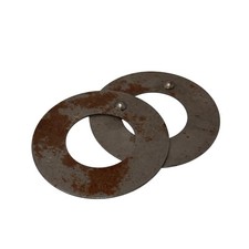 Lote de 2 novas arruelas de eixo carrinho 1229-F-474 2,99" OD x 0,04" de espessura comprar usado  Enviando para Brazil