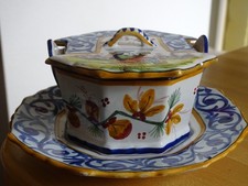 Vintage covered butter d'occasion  Mulhouse-