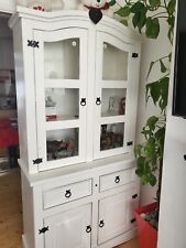 Pine display cabinet for sale  LONDON
