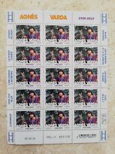 Feuillet timbres agnès d'occasion  Saint-Hilaire-du-Harcouët