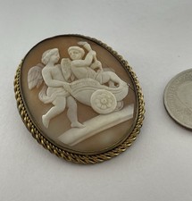 Victorian carved shell for sale  Pine Beach