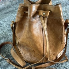 Leather bucket bag for sale  Goodland