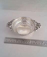 silver bon bon dish for sale  TORQUAY