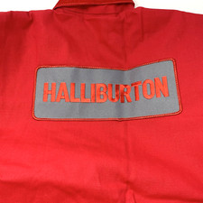 Macacão Berco Halliburton Vintage Masculino Feminino Tamanho 42L Vermelho Forrado Lona Acolchoada Fina comprar usado  Enviando para Brazil